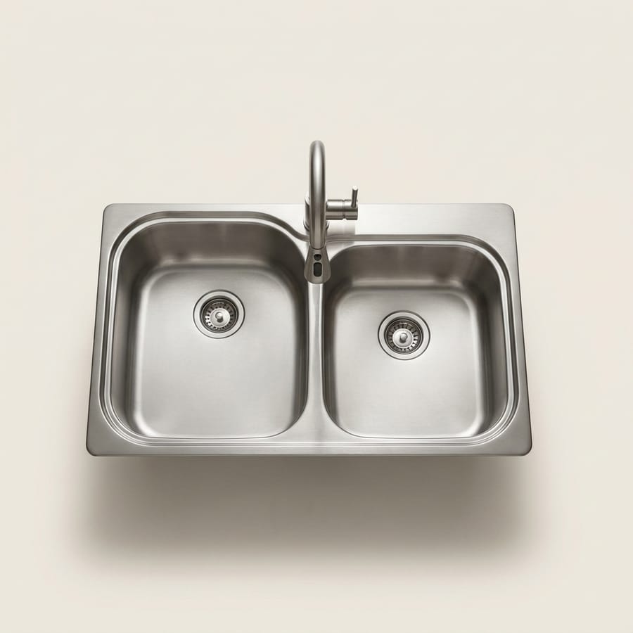 Double bac inox